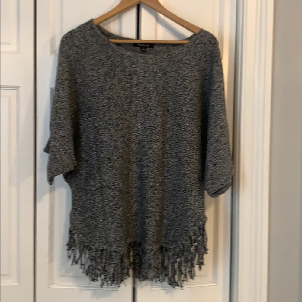 Sweater poncho